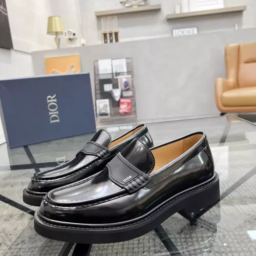Christian Dior Leather Shoes For Men #1340317 $132.00 USD, Wholesale Replica Christian Dior Leather Shoes