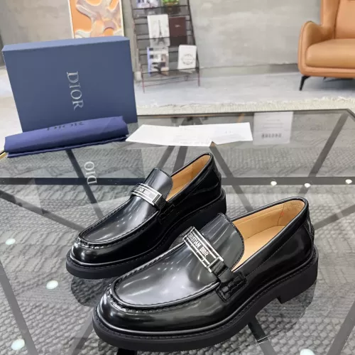 Christian Dior Leather Shoes For Men #1340319 $132.00 USD, Wholesale Replica Christian Dior Leather Shoes