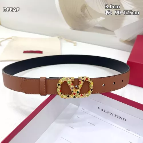 Replica Valentino AAA Quality Belts In 3.0cm For Unisex #1340326 $64.00 USD for Wholesale