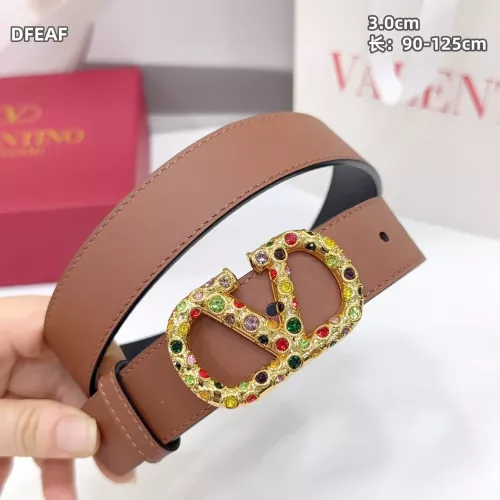 Replica Valentino AAA Quality Belts In 3.0cm For Unisex #1340326 $64.00 USD for Wholesale