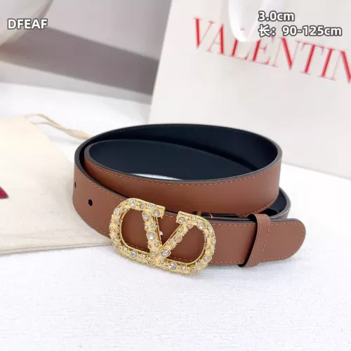 Replica Valentino AAA Quality Belts In 3.0cm For Unisex #1340327 $64.00 USD for Wholesale