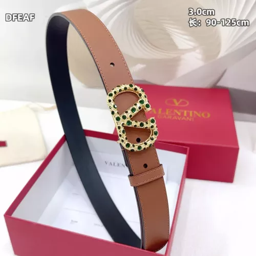 Replica Valentino AAA Quality Belts In 3.0cm For Unisex #1340328 $64.00 USD for Wholesale