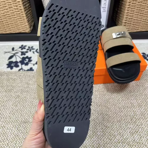 Replica Hermes Slippers For Men #1340329 $60.00 USD for Wholesale