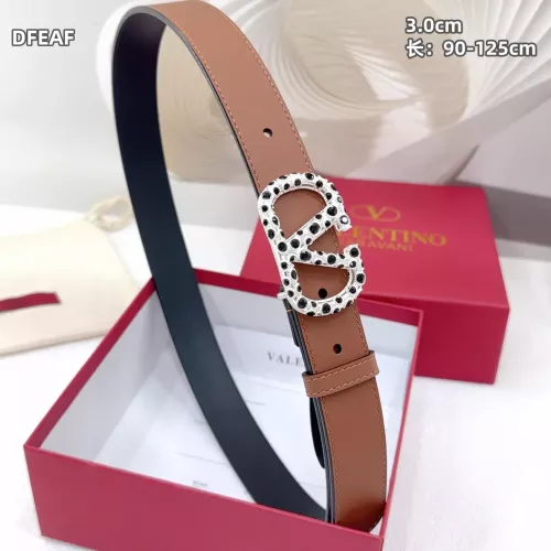 Replica Valentino AAA Quality Belts In 3.0cm For Unisex #1340331 $64.00 USD for Wholesale