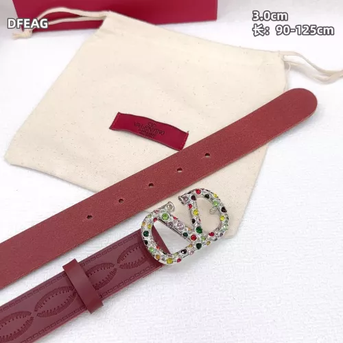 Replica Valentino AAA Quality Belts In 3.0cm For Unisex #1340334 $68.00 USD for Wholesale