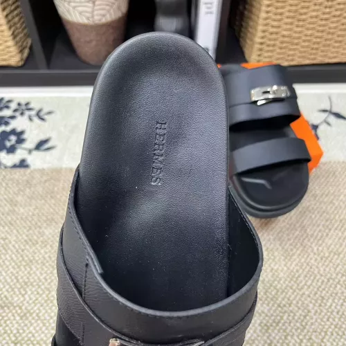 Replica Hermes Slippers For Men #1340336 $60.00 USD for Wholesale