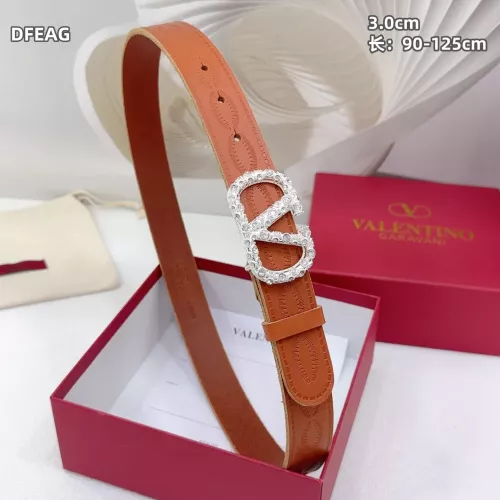 Replica Valentino AAA Quality Belts In 3.0cm For Unisex #1340339 $68.00 USD for Wholesale