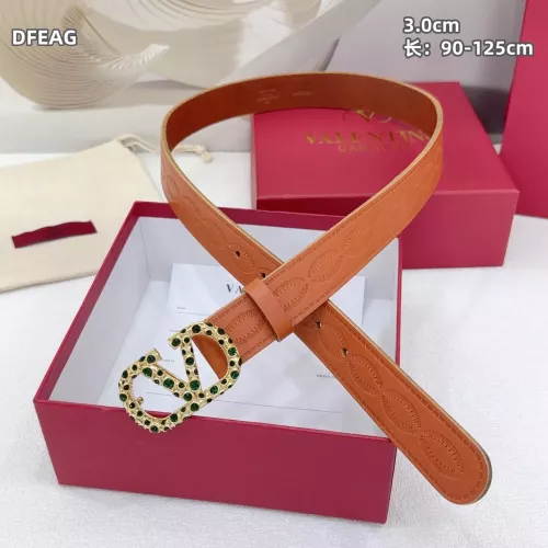 Replica Valentino AAA Quality Belts In 3.0cm For Unisex #1340340 $68.00 USD for Wholesale