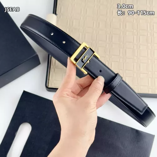 Replica Yves Saint Laurent AAA Quality Belts In 3.0cm For Women #1340344 $48.00 USD for Wholesale