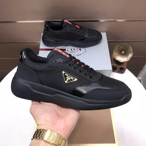 Replica Prada Casual Shoes For Men #1340373 $112.00 USD for Wholesale
