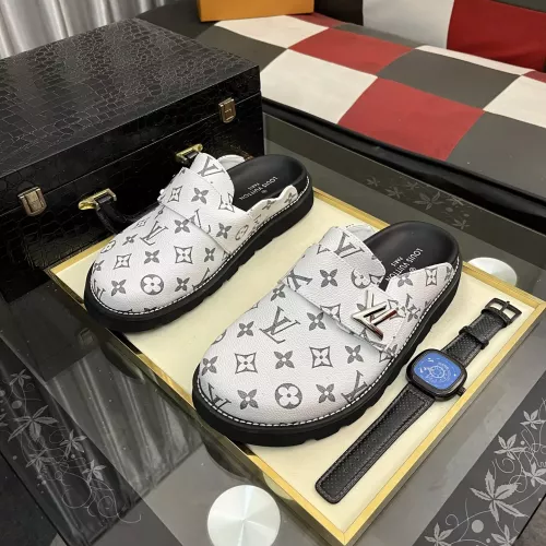 Louis Vuitton Slippers For Men #1340394 $80.00 USD, Wholesale Replica Louis Vuitton Slippers