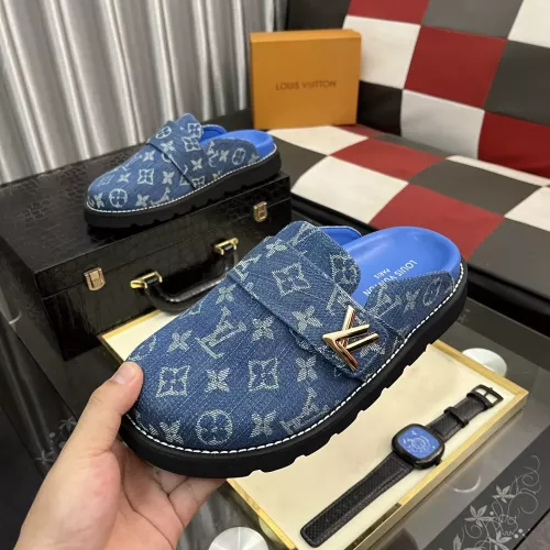 Replica Louis Vuitton Slippers For Men #1340396 $80.00 USD for Wholesale