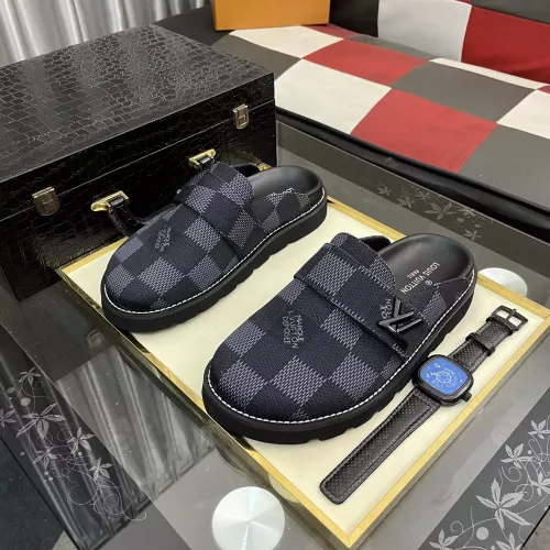 Louis Vuitton Slippers For Men #1340397 $80.00 USD, Wholesale Replica Louis Vuitton Slippers