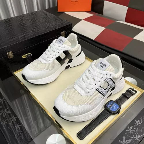 Replica Hermes Casual Shoes For Men #1340413 $98.00 USD for Wholesale