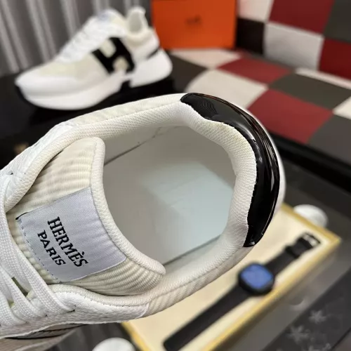 Replica Hermes Casual Shoes For Men #1340413 $98.00 USD for Wholesale