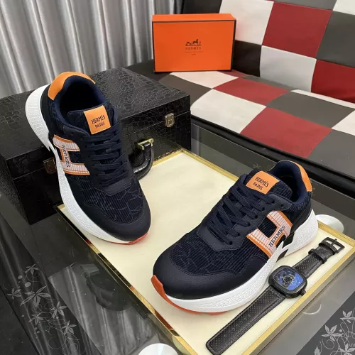 Replica Hermes Casual Shoes For Men #1340414 $98.00 USD for Wholesale