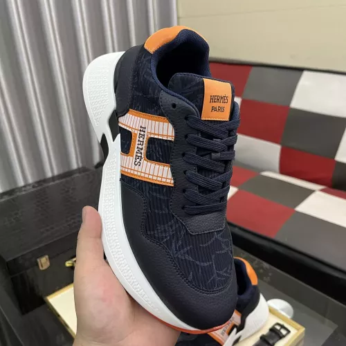 Replica Hermes Casual Shoes For Men #1340414 $98.00 USD for Wholesale