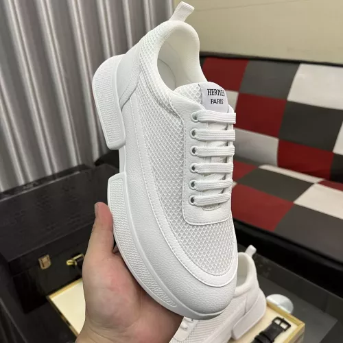 Replica Hermes Casual Shoes For Men #1340417 $82.00 USD for Wholesale