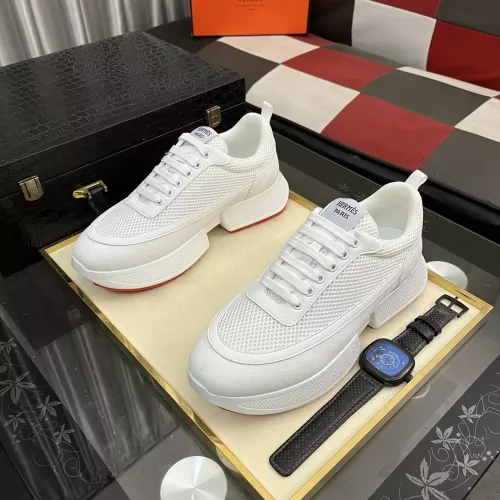Replica Hermes Casual Shoes For Men #1340417 $82.00 USD for Wholesale