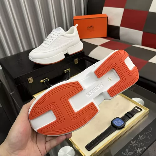 Replica Hermes Casual Shoes For Men #1340417 $82.00 USD for Wholesale