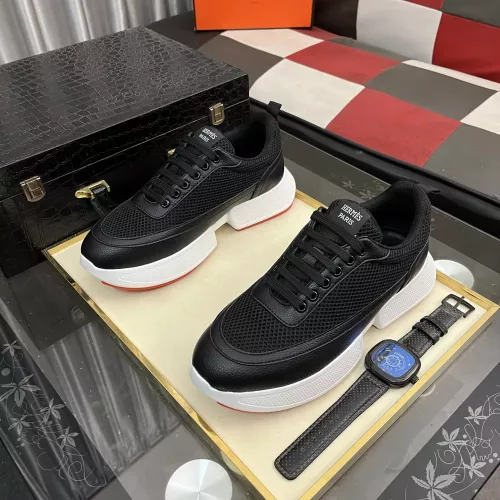 Replica Hermes Casual Shoes For Men #1340419 $82.00 USD for Wholesale