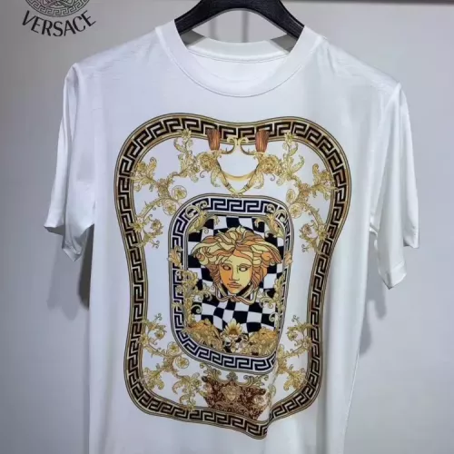 Versace T-Shirts Short Sleeved For Men #1340435 $34.00 USD, Wholesale Replica Versace T-Shirts