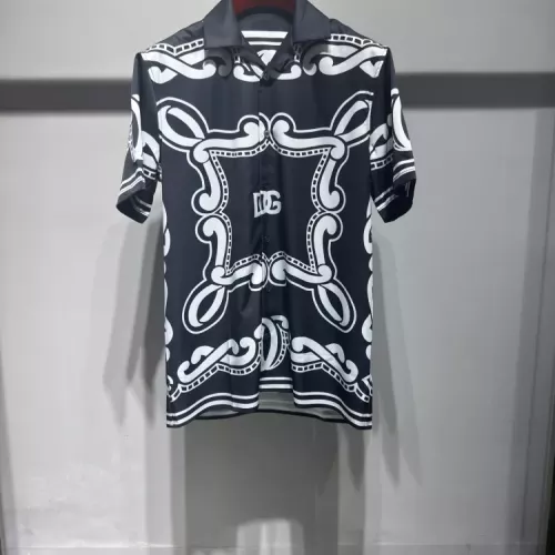 Dolce &amp; Gabbana D&amp;G Shirts Short Sleeved For Men #1340446 $40.00 USD, Wholesale Replica Dolce &amp; Gabbana D&amp;G Shirts