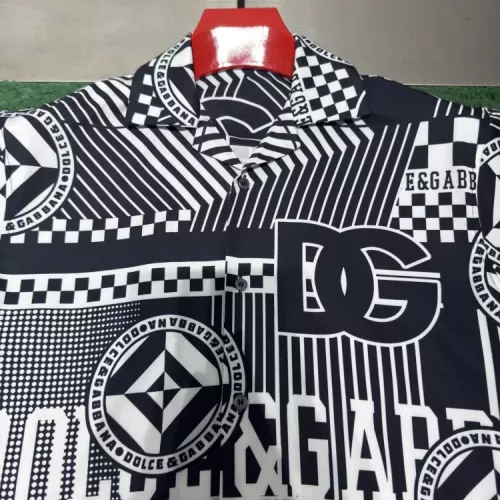 Replica Dolce & Gabbana D&G Shirts Short Sleeved For Men #1340447 $40.00 USD for Wholesale