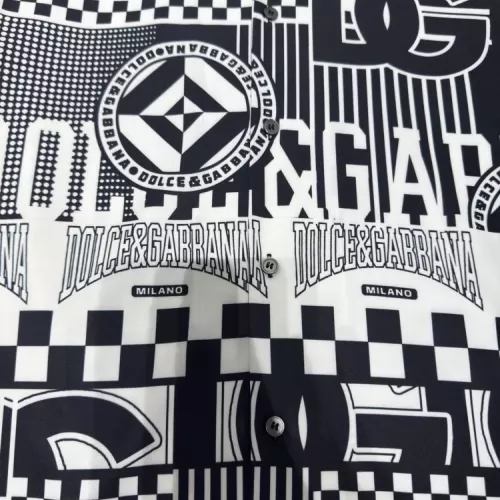 Replica Dolce & Gabbana D&G Shirts Short Sleeved For Men #1340447 $40.00 USD for Wholesale