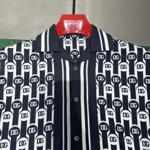 Replica Dolce & Gabbana D&G Shirts Short Sleeved For Men #1340448 $40.00 USD for Wholesale