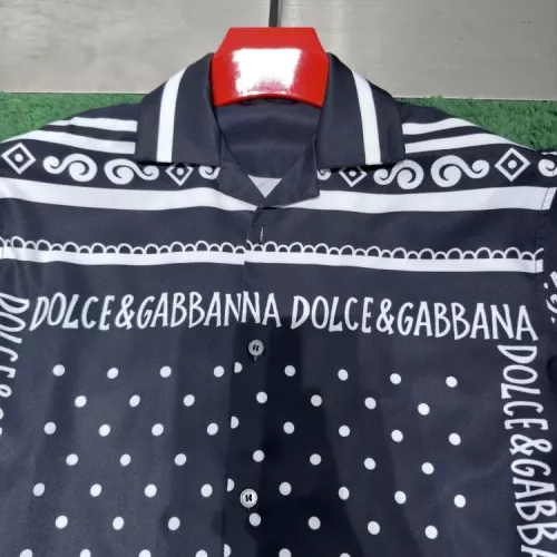 Replica Dolce & Gabbana D&G Shirts Short Sleeved For Men #1340449 $40.00 USD for Wholesale