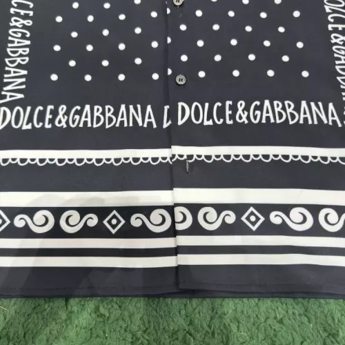 Replica Dolce & Gabbana D&G Shirts Short Sleeved For Men #1340449 $40.00 USD for Wholesale