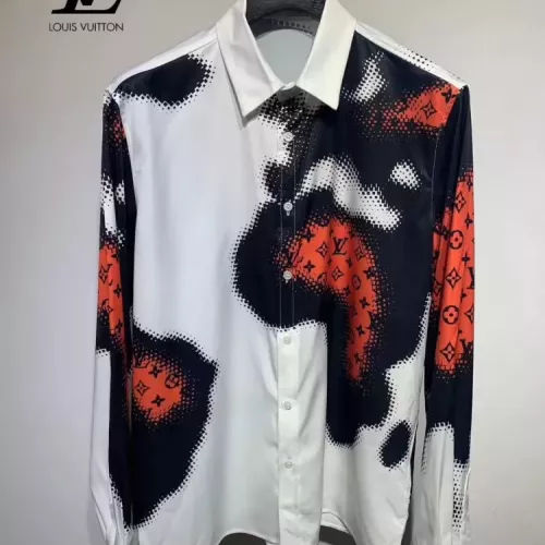Louis Vuitton LV Shirts Long Sleeved For Men #1340452 $41.00 USD, Wholesale Replica Louis Vuitton LV Shirts