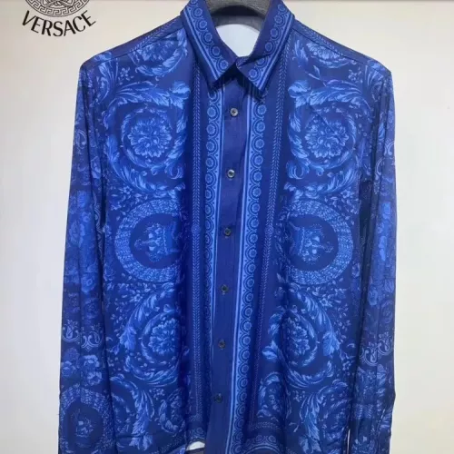 Versace Shirts Long Sleeved For Men #1340456 $41.00 USD, Wholesale Replica Versace Shirts