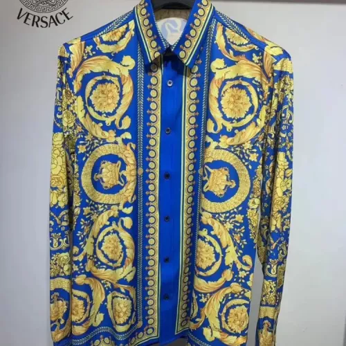 Versace Shirts Long Sleeved For Men #1340457 $41.00 USD, Wholesale Replica Versace Shirts