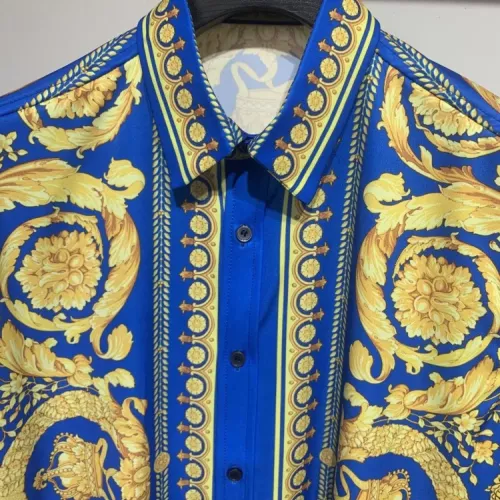 Replica Versace Shirts Long Sleeved For Men #1340457 $41.00 USD for Wholesale