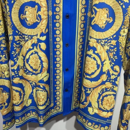 Replica Versace Shirts Long Sleeved For Men #1340457 $41.00 USD for Wholesale