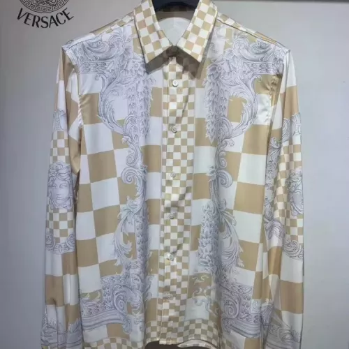 Versace Shirts Long Sleeved For Men #1340459 $41.00 USD, Wholesale Replica Versace Shirts