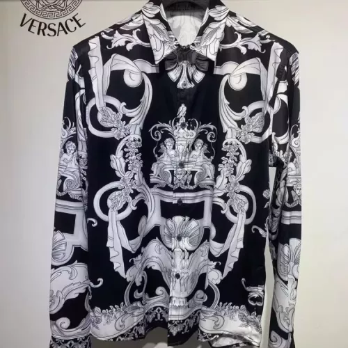 Versace Shirts Long Sleeved For Men #1340460 $41.00 USD, Wholesale Replica Versace Shirts