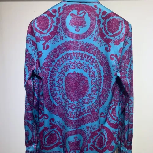 Replica Versace Shirts Long Sleeved For Men #1340461 $41.00 USD for Wholesale
