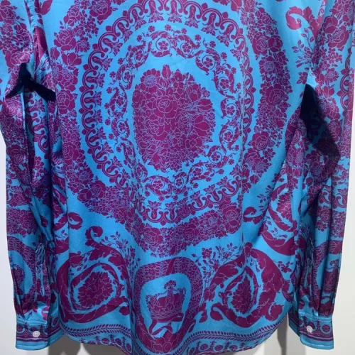 Replica Versace Shirts Long Sleeved For Men #1340461 $41.00 USD for Wholesale