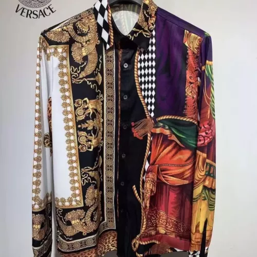 Versace Shirts Long Sleeved For Men #1340463 $41.00 USD, Wholesale Replica Versace Shirts