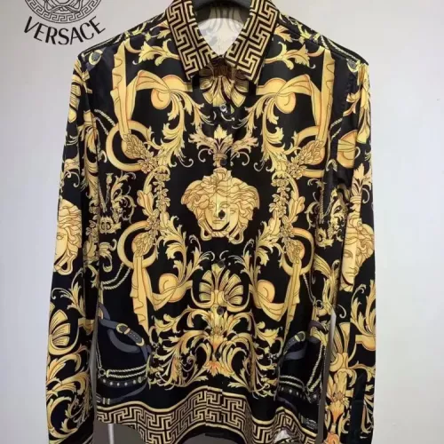 Versace Shirts Long Sleeved For Men #1340467 $41.00 USD, Wholesale Replica Versace Shirts