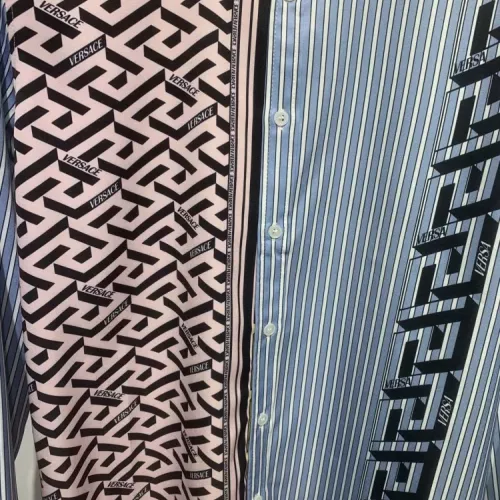 Replica Versace Shirts Long Sleeved For Men #1340469 $41.00 USD for Wholesale