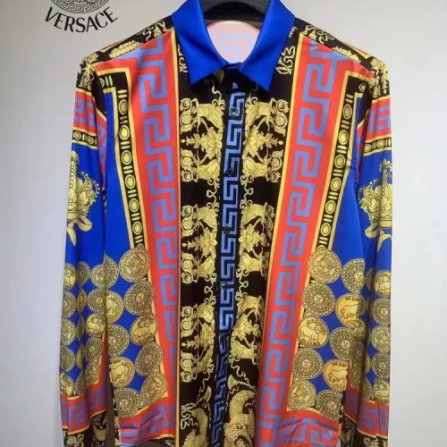 Versace Shirts Long Sleeved For Men #1340470 $41.00 USD, Wholesale Replica Versace Shirts