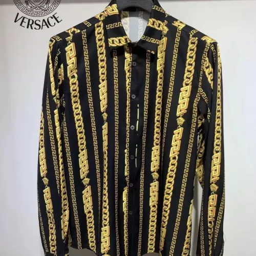 Versace Shirts Long Sleeved For Men #1340471 $41.00 USD, Wholesale Replica Versace Shirts