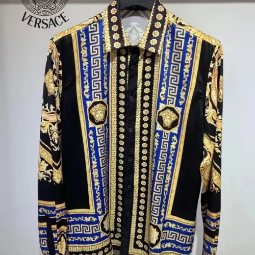 Versace Shirts Long Sleeved For Men #1340473 $41.00 USD, Wholesale Replica Versace Shirts