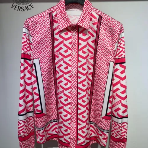 Versace Shirts Long Sleeved For Men #1340475 $41.00 USD, Wholesale Replica Versace Shirts