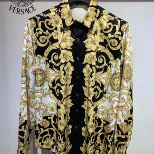 Versace Shirts Long Sleeved For Men #1340477 $41.00 USD, Wholesale Replica Versace Shirts