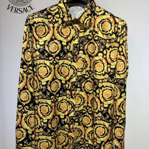 Versace Shirts Long Sleeved For Men #1340486 $41.00 USD, Wholesale Replica Versace Shirts